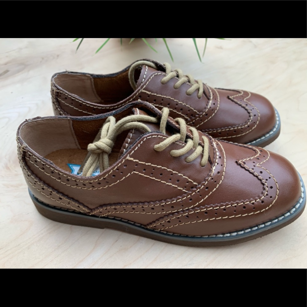 Florsheim boys brown dress shoes 👞 - Picture 7 of 9